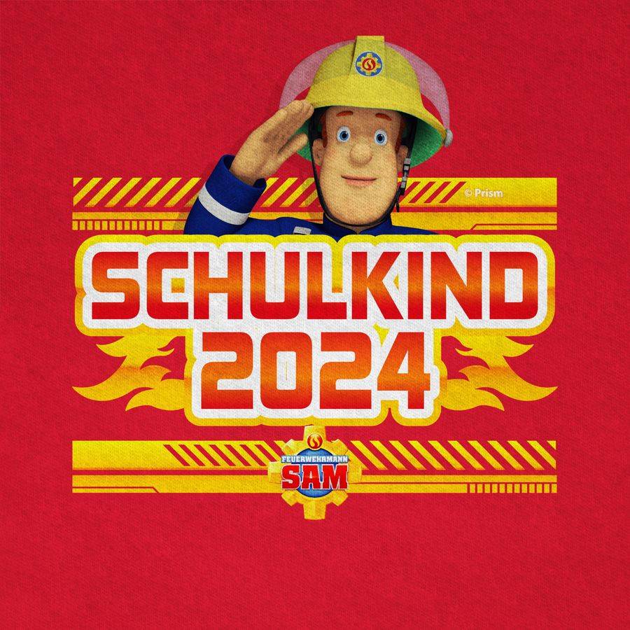 Shirtracer Einschulung Schulkind 2024 Sam: Tshirt Gym Bag Shirtracer