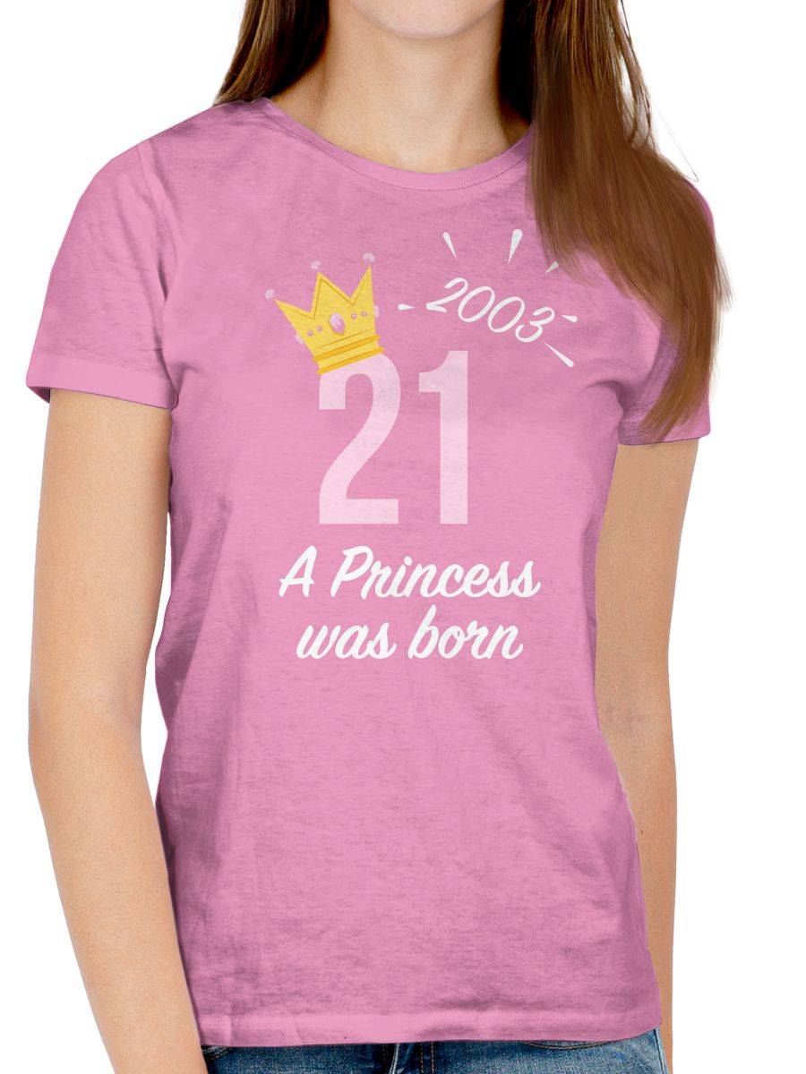 Shirtracer Einundzwanzigster Mädchen Princess 2003: T-Shirt Gym Bag Shirtracer