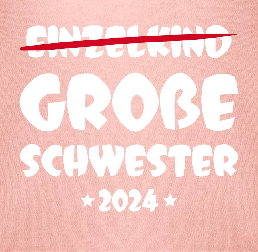 Shirtracer Einzelkind Große Schwester 2024: Tshirt Gym Bag Shirtracer