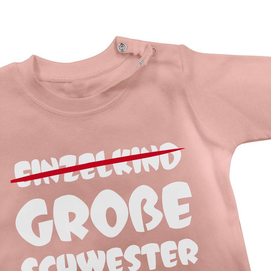 Shirtracer Einzelkind Große Schwester 2024: Tshirt Gym Bag Shirtracer
