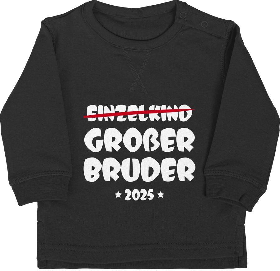 Shirtracer Einzelkind Großer Bruder 2025 Shirts & Mehr Shirtracer