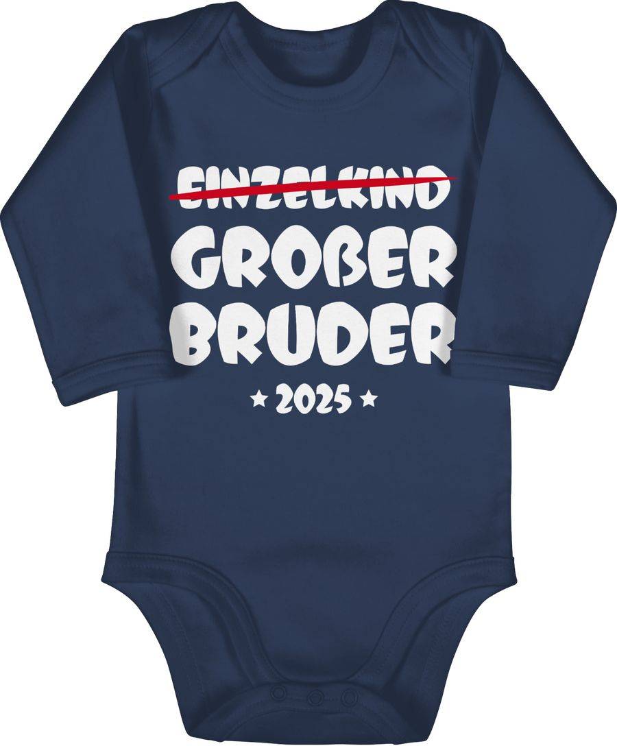 Shirtracer Einzelkind Großer Bruder 2025 Shirts & Mehr Shirtracer
