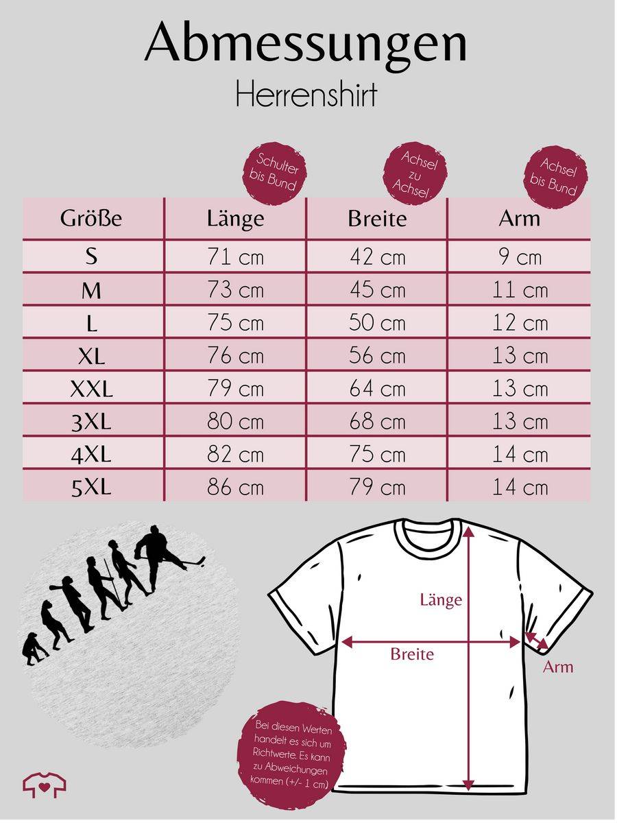 Shirtracer Eishockey Evolution: T-Shirt Turnbeutel Shirtracer