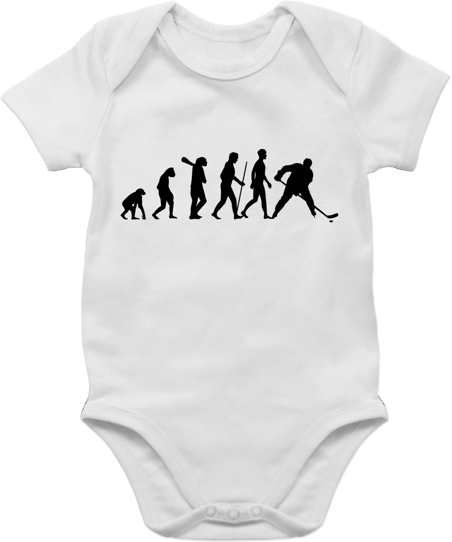 Shirtracer Eishockey Evolution: T-Shirt Turnbeutel Shirtracer