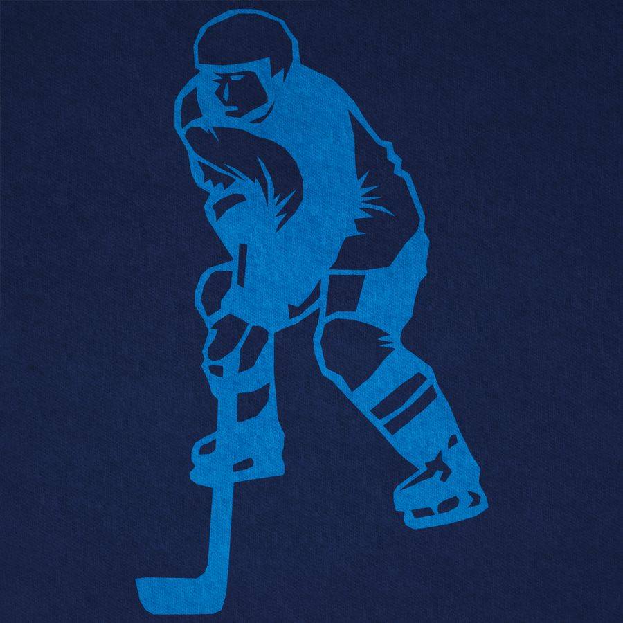 Shirtracer Eishockeyspieler Blau: Tshirt Gym Bag Shirtracer