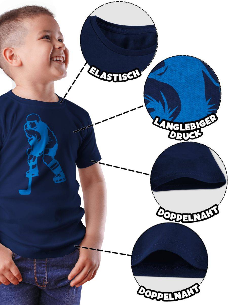 Shirtracer Eishockeyspieler Blau: Tshirt Gym Bag Shirtracer