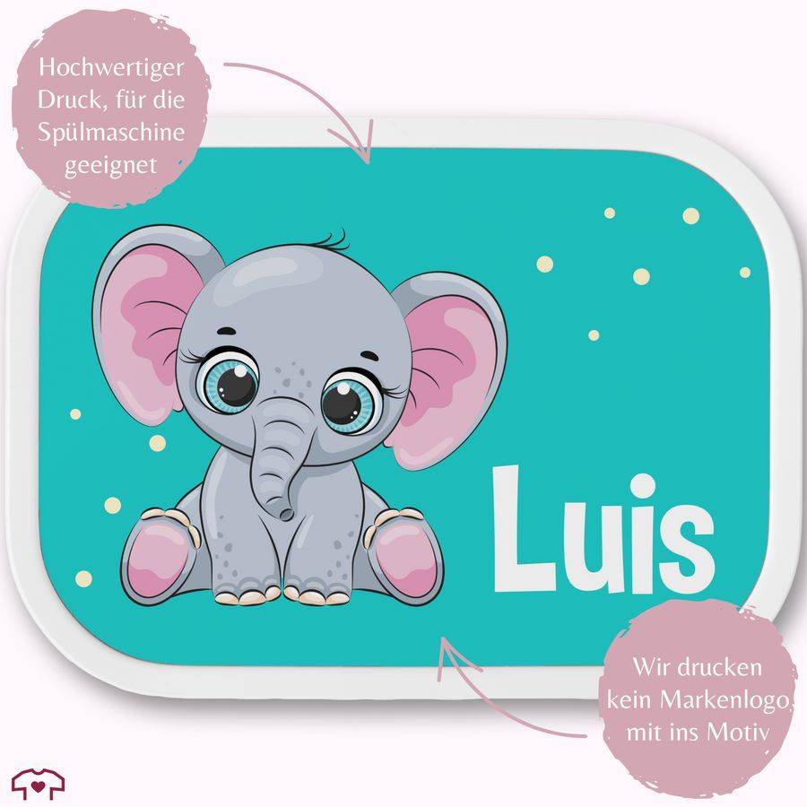 Shirtracer Elefant Süß Elefantenmotiv Elefanten Elefantenkuh Shirts & Mehr Shirtracer