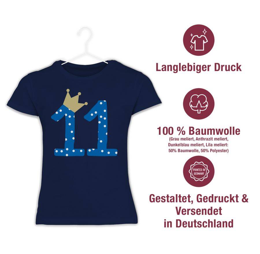 Shirtracer Elf Krone Junge Elfter Shirts & Mehr Shirtracer