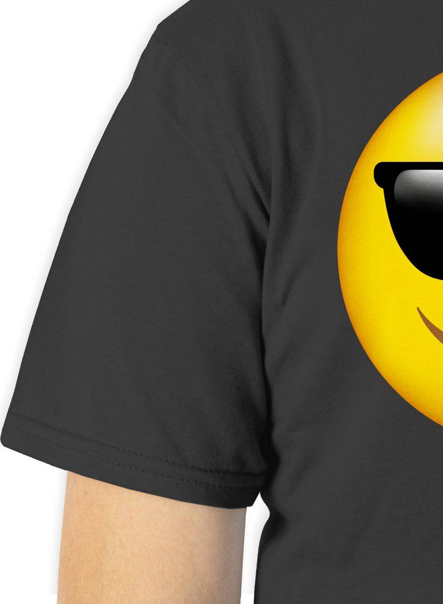 Shirtracer Emoticon Sonnenbrille: T-Shirt Turnbeutel Shirtracer