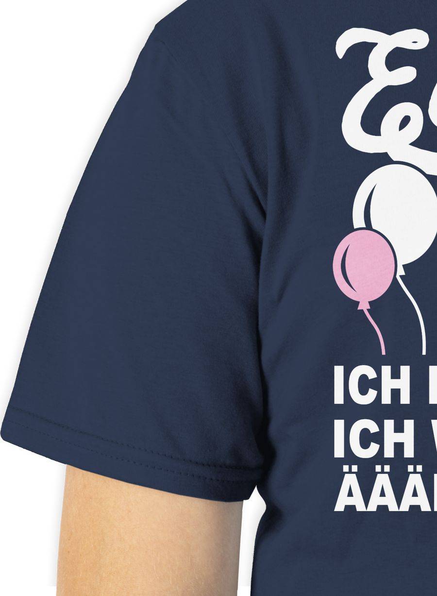 Shirtracer Endlich Achtzehn! Ich Kann & Weiß Alles! Äähm, Mama? Weiß/rosa: Tshirt Turnbe Shirtracer
