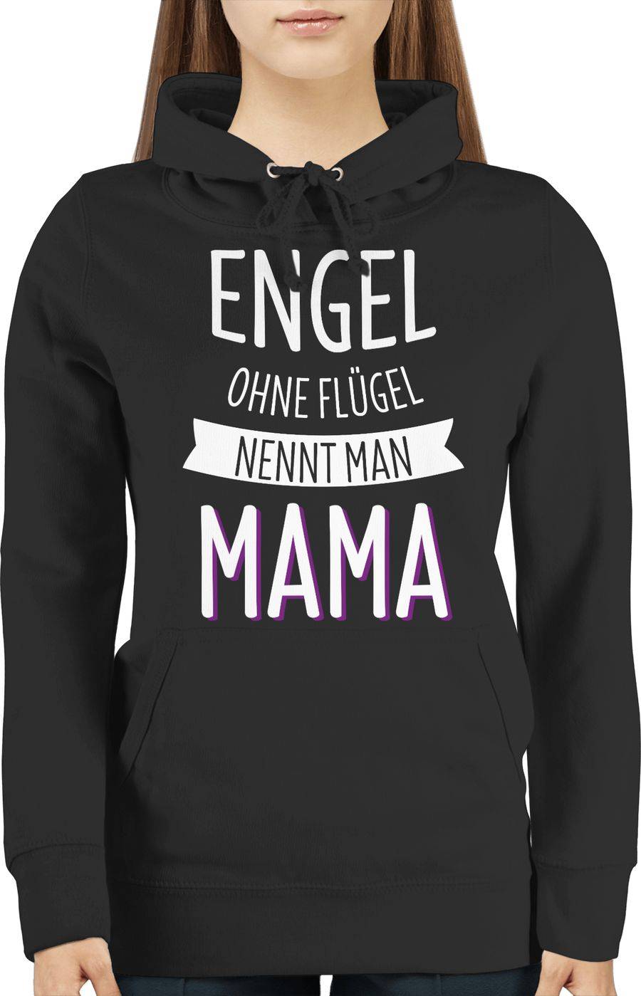 Shirtracer Engel Ohne Flügel Nennt Man Mama: Tshirt Turnbeutel Shirtracer