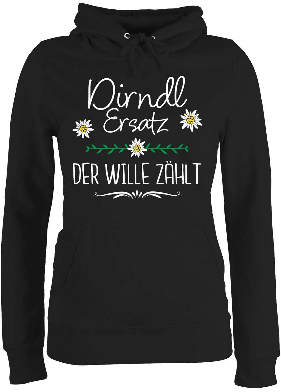 Shirtracer Ersatz Dirndl der Wille zählt Shirtracer