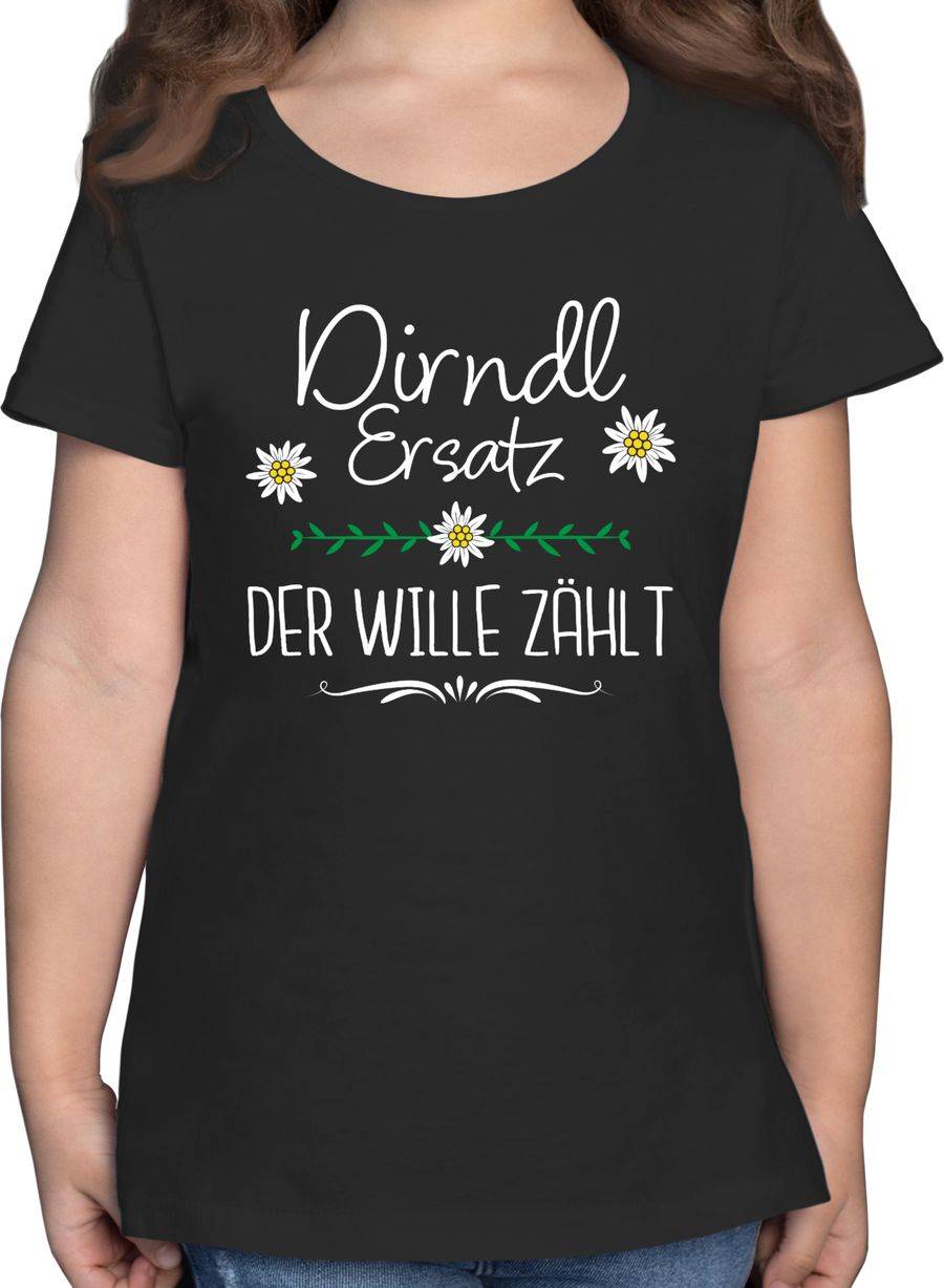 Shirtracer Ersatz Dirndl der Wille zählt Shirtracer