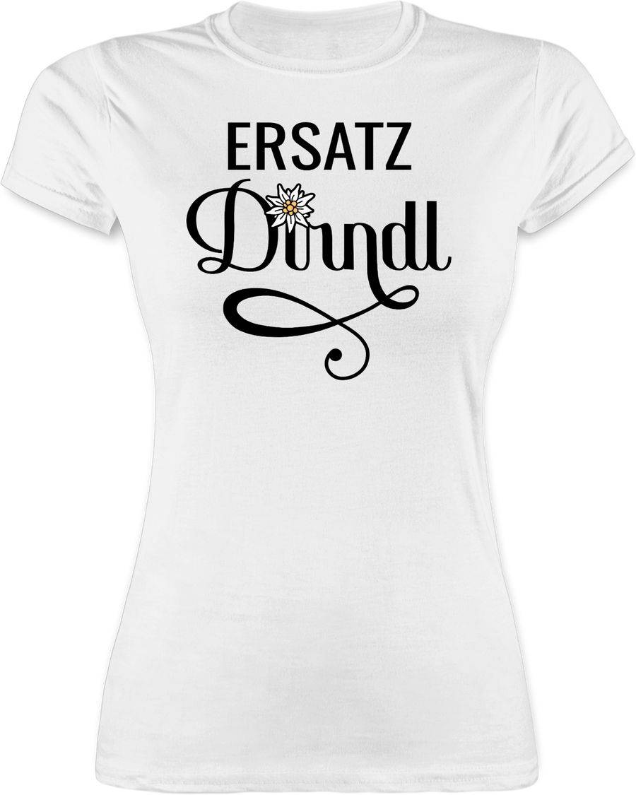 Shirtracer Ersatz Dirndl mit Edelweiß Shirts & Mehr Shirtracer