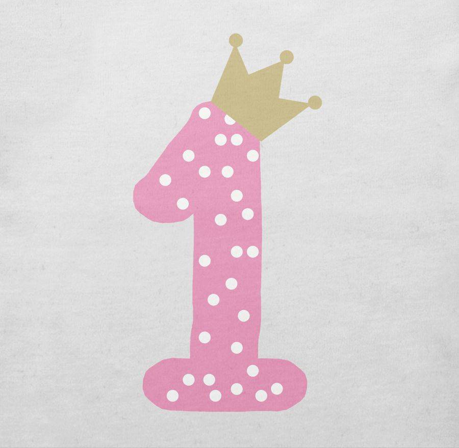 Shirtracer Erster Krone Mädchen: T-Shirt Rucksack Shirtracer