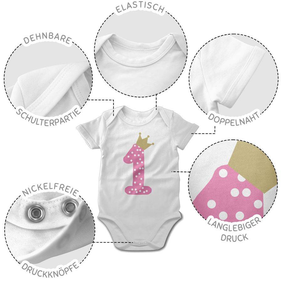 Shirtracer Erster Krone Mädchen: T-Shirt Rucksack Shirtracer