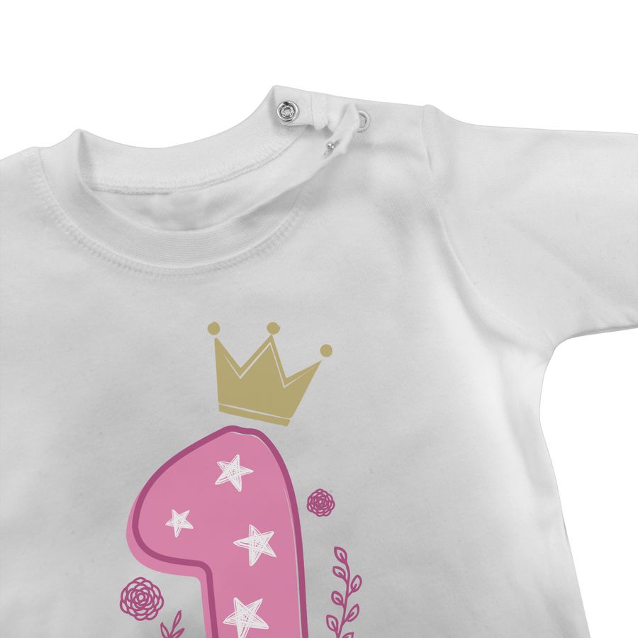 Shirtracer Erster Mädchen Krone Sterne Shirts & Mehr Shirtracer