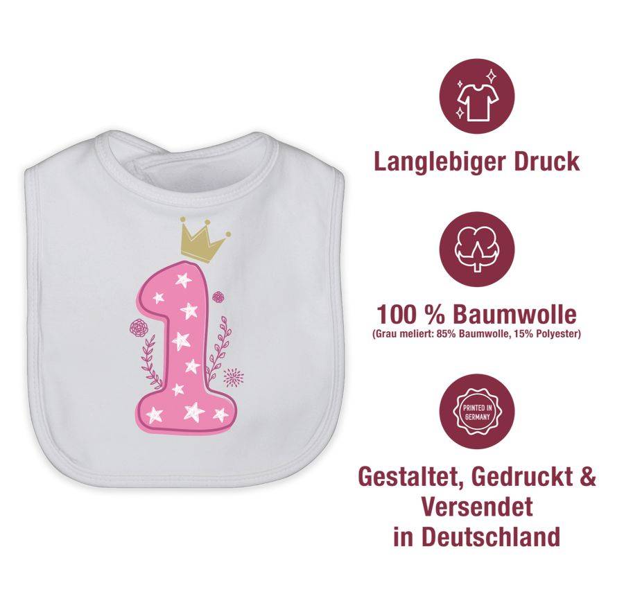 Shirtracer Erster Mädchen Krone Sterne Shirts & Mehr Shirtracer