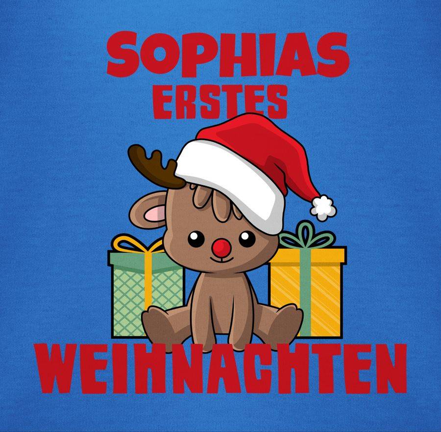 Shirtracer Erstes Weihnachten Mit Name Shirts & Mehr Shirtracer