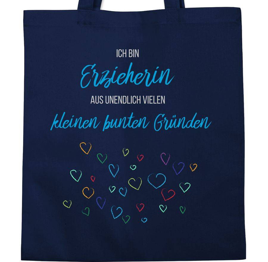 Shirtracer Erzieherin Aus Vielen Kleinen Gründen: Tshirt Turnbeutel Shirtracer