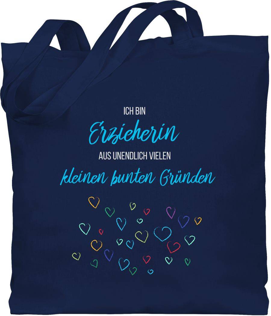 Shirtracer Erzieherin aus vielen kleinen Gründen: Tshirt Turnbeutel Shirtracer