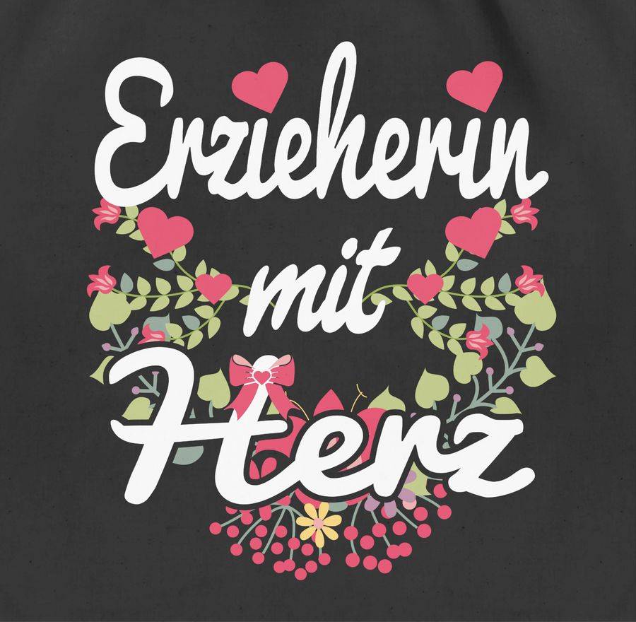 Shirtracer Erzieherin Mit Herz Shirts & Mehr Shirtracer