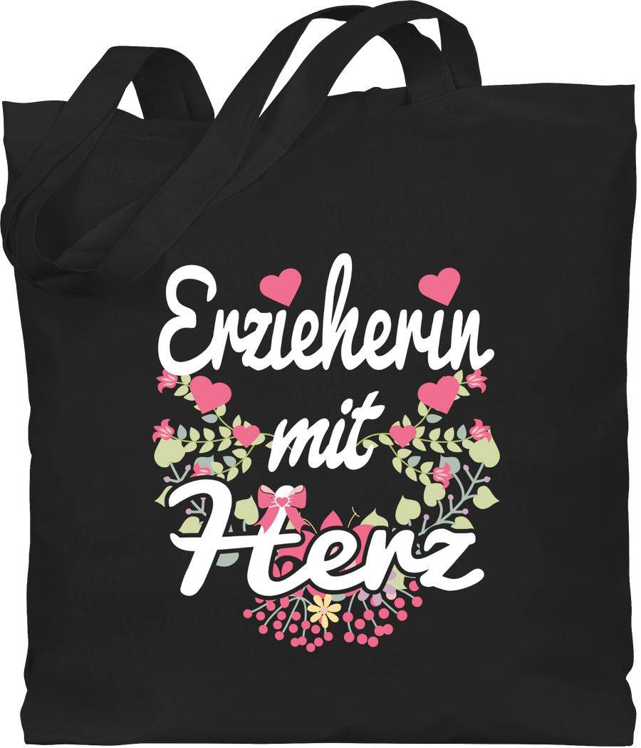 Shirtracer Erzieherin mit Herz Shirts & Mehr Shirtracer