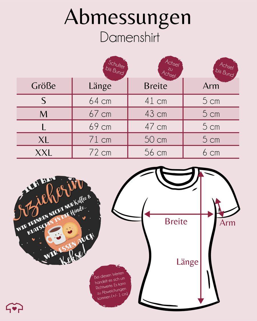 Shirtracer Erzieherin Trinken Nicht Nur Kaffee: T-Shirt Turnbeutel Shirtracer