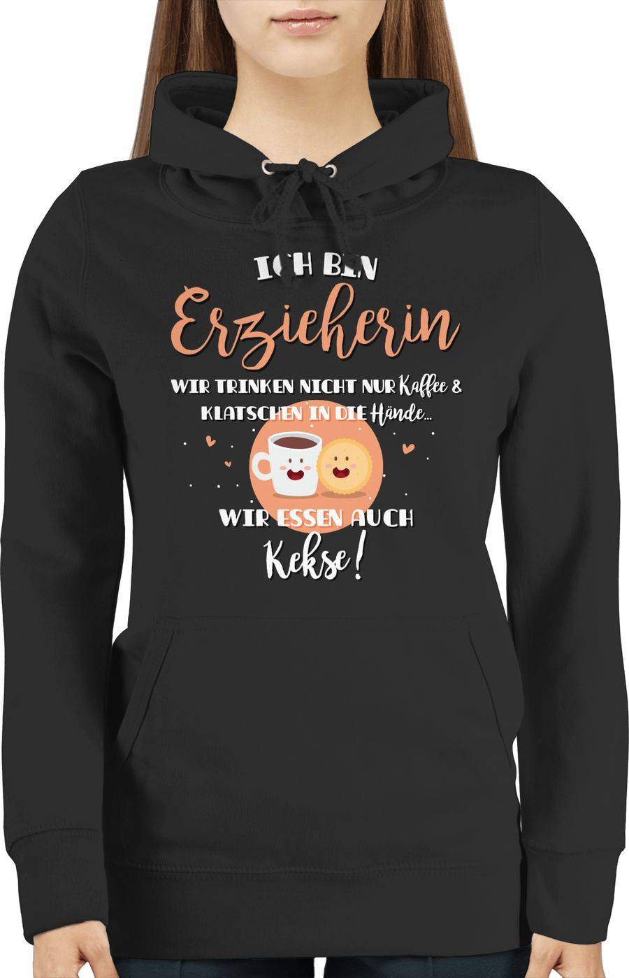 Shirtracer Erzieherin Trinken Nicht Nur Kaffee: T-Shirt Turnbeutel Shirtracer