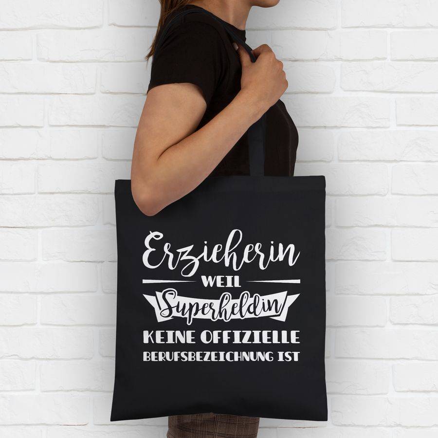 Shirtracer Erzieherin Weil Superheldin Keine Offizielle Berufsbezeichnung Ist: Tshirt Turnb Shirtracer
