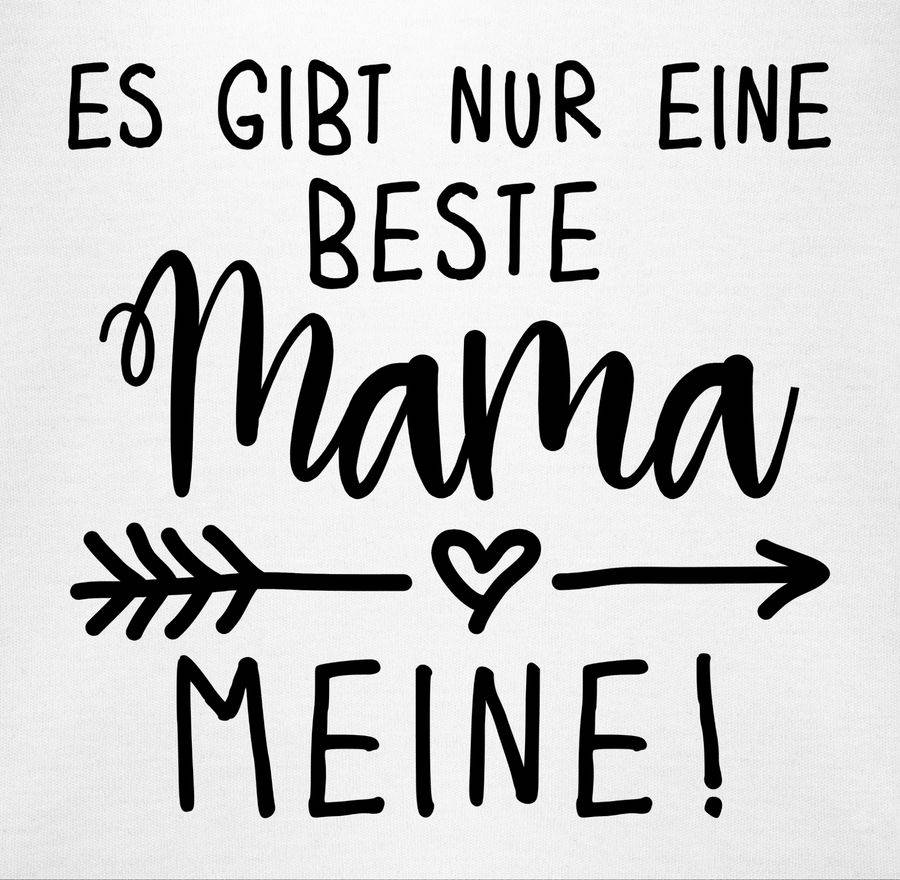 Shirtracer Es Gibt Nur Eine Beste Mama - Meine: T-Shirt Gym Bag Shirtracer