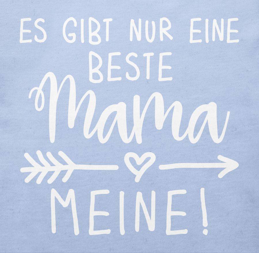 Shirtracer Es Gibt Nur Eine Beste Mama - Meine - Weiß: T-Shirt Rucksack Shirtracer