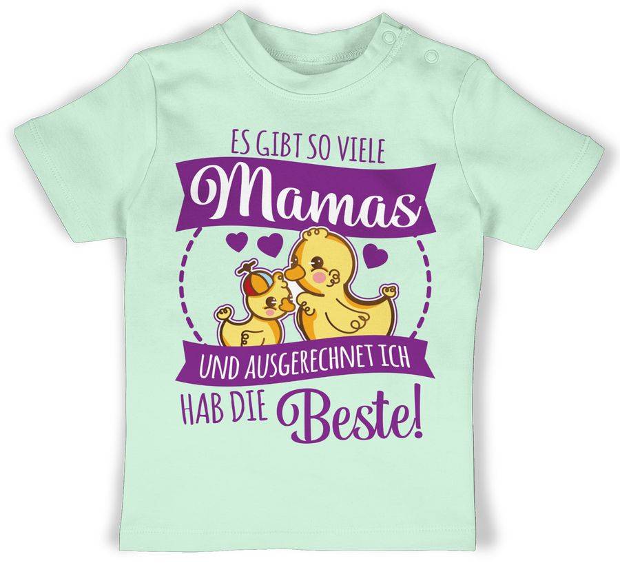 Shirtracer Es gibt so viele Mamas - Lila Shirts & Mehr Shirtracer