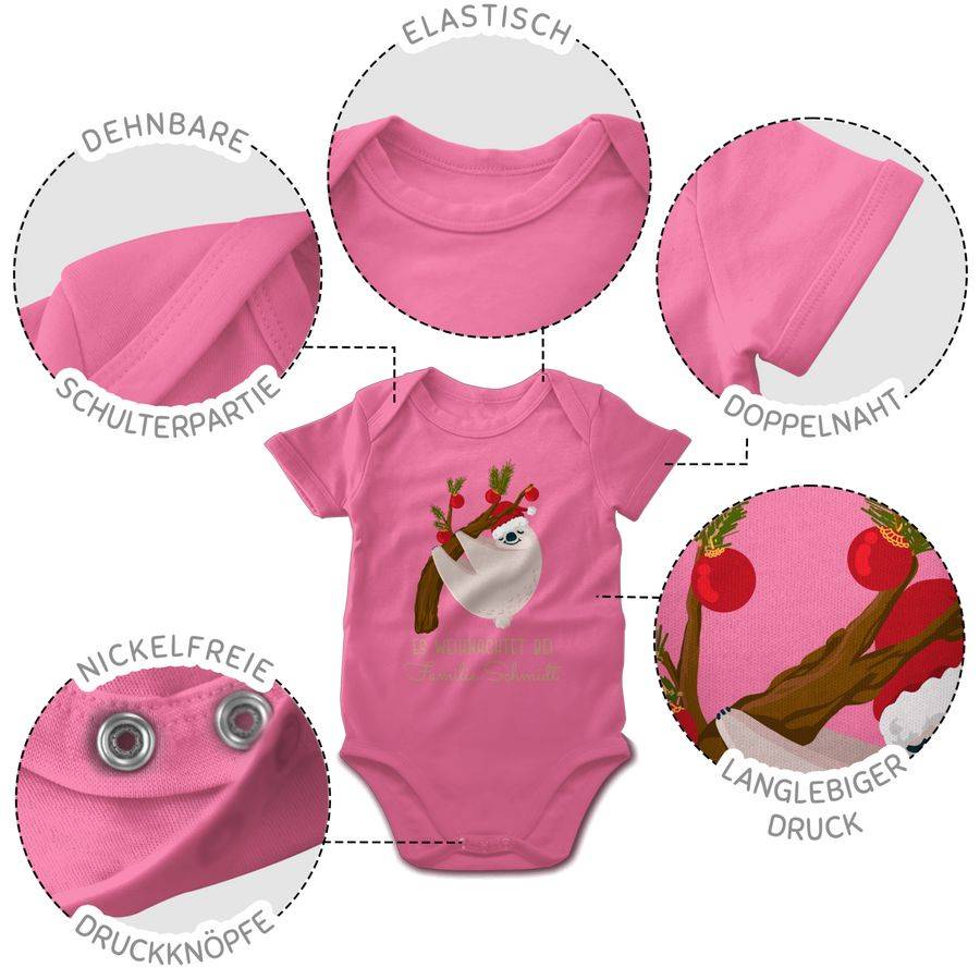 Shirtracer Es Weihnachtet Bei - Weihnachtsfaultier Faultier: Tshirt Turnbeutel Shirtracer