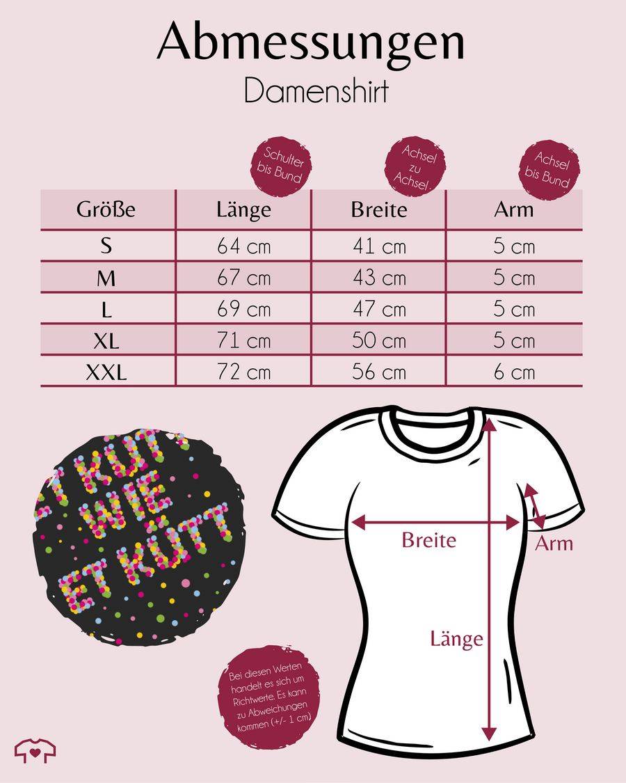 Shirtracer Et Kütt Wie Et Kütt - Konfetti: Tshirt Gym Bag Shirtracer
