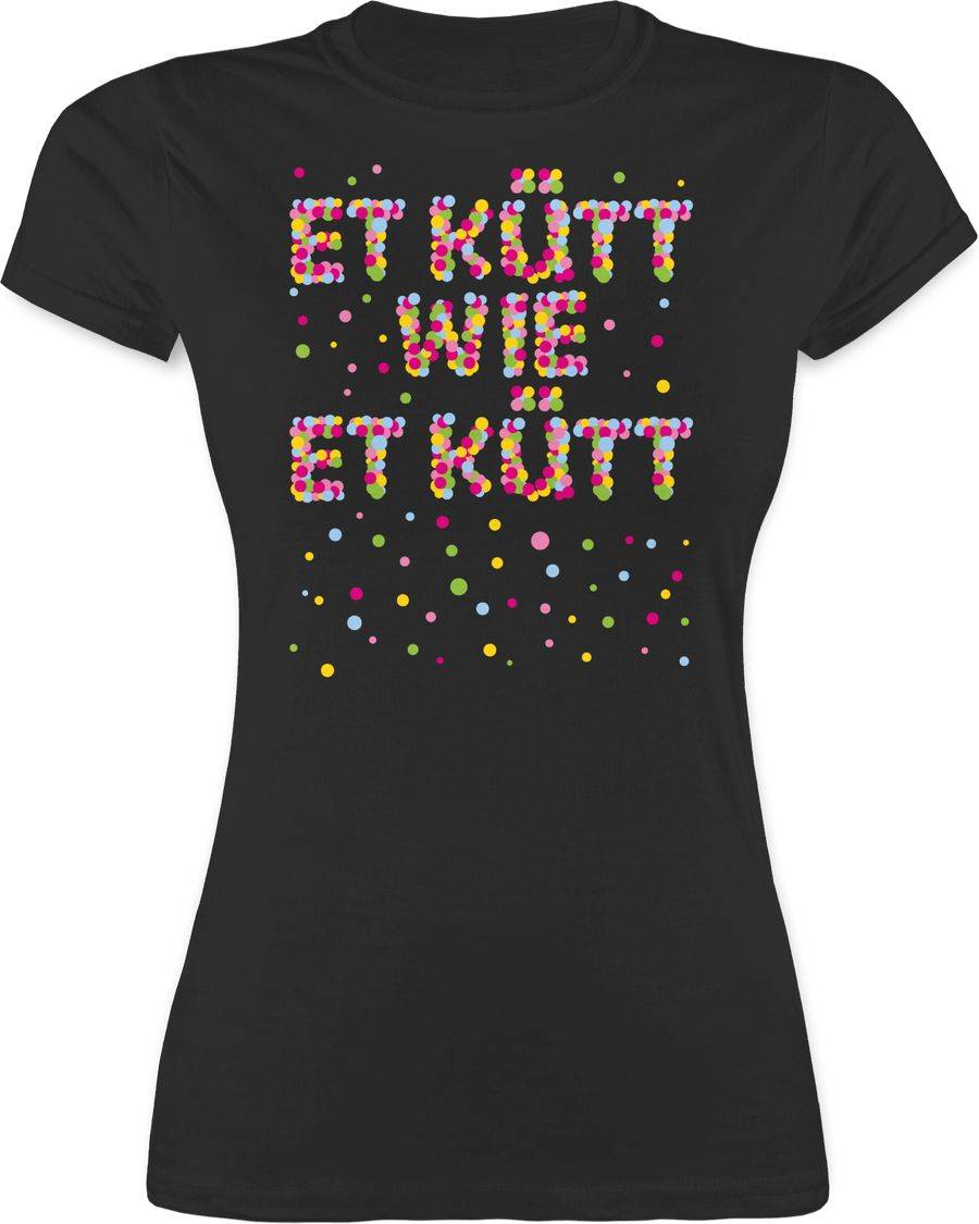Shirtracer Et kütt wie et kütt - Konfetti: Tshirt Gym Bag Shirtracer
