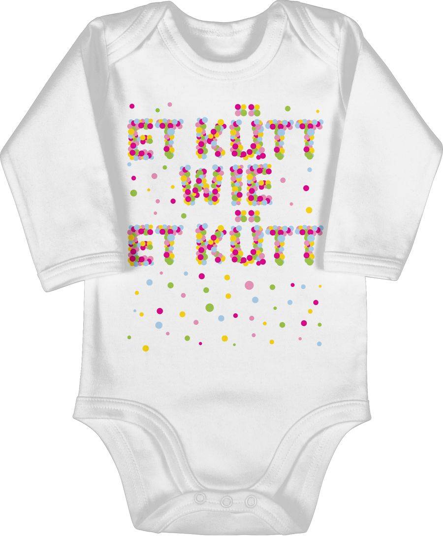 Shirtracer Et kütt wie et kütt - Konfetti: Tshirt Gym Bag Shirtracer