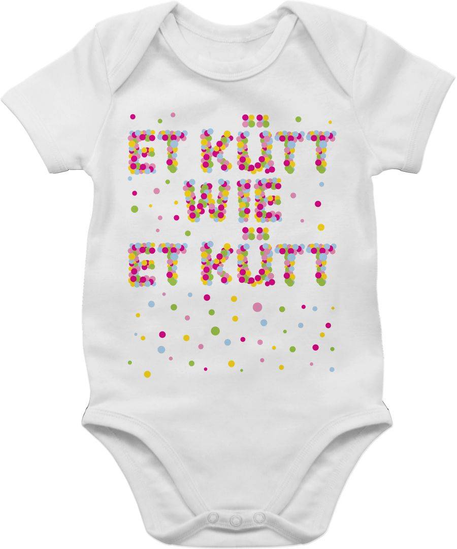 Shirtracer Et kütt wie et kütt - Konfetti: Tshirt Gym Bag Shirtracer