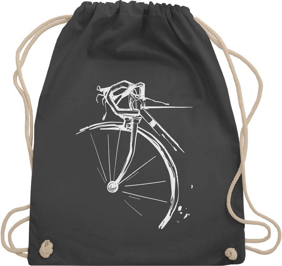 Shirtracer Fahrrad vintage effekt: T-Shirt Turnbeutel Shirtracer