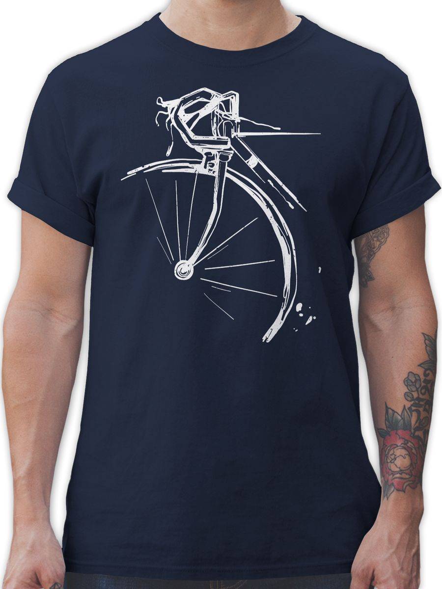 Shirtracer Fahrrad vintage effekt: T-Shirt Turnbeutel Shirtracer
