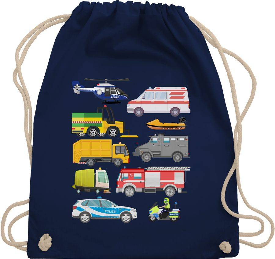 Shirtracer Fahrzeuge mit Sirene Shirts & Mehr Shirtracer