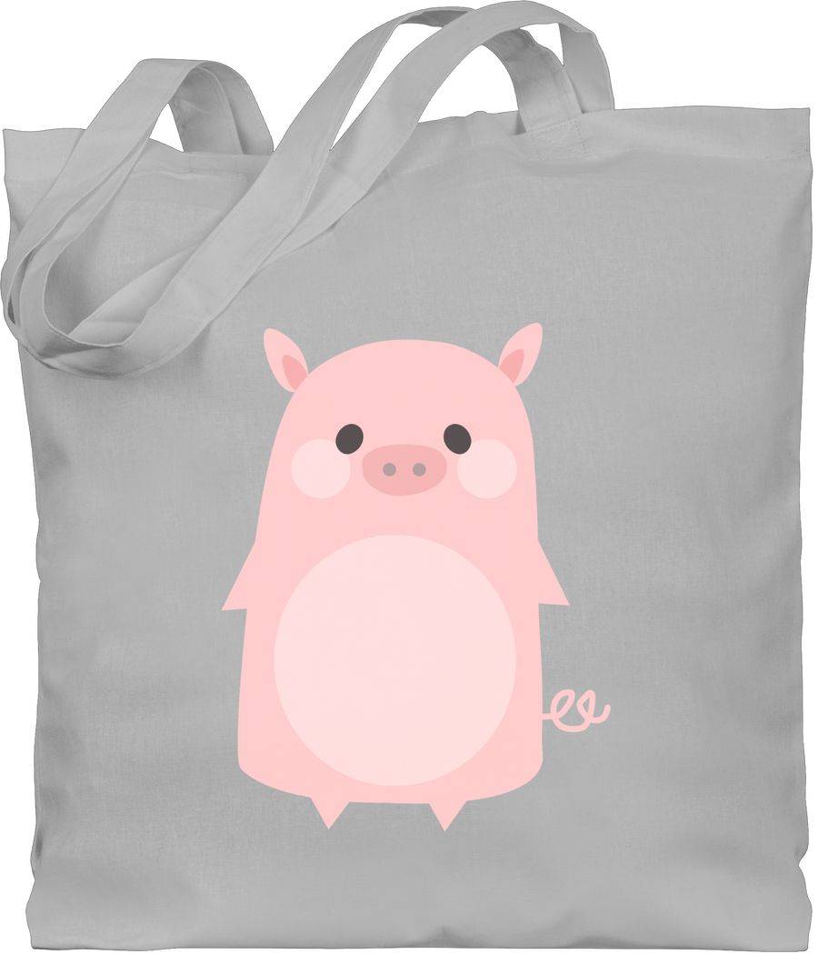 Shirtracer Fasching Kostüm Schweinchen: Tshirt Gym Bag Shirtracer