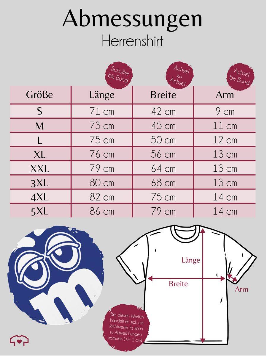 Shirtracer Faschingskostüm Gruppen M&M Aufdruck Gesicht Shirts & Mehr Shirtracer