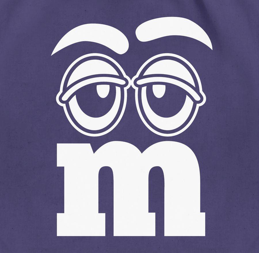 Shirtracer Faschingskostüm Gruppen M&M Aufdruck Gesicht Shirts & Mehr Shirtracer