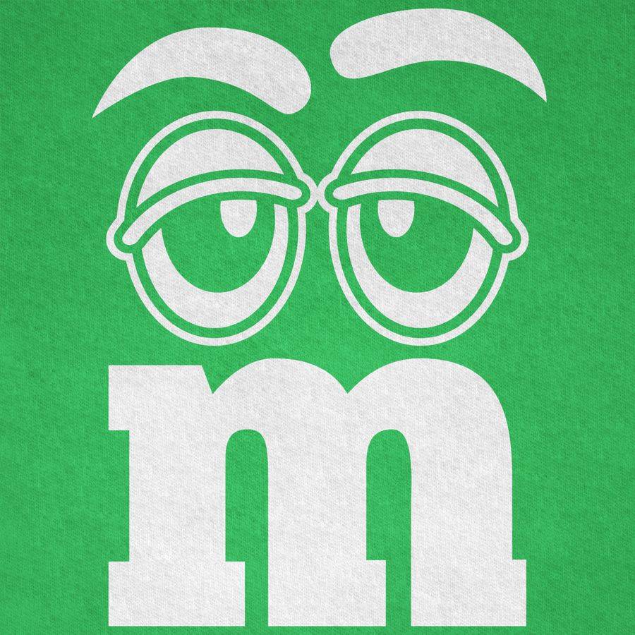 Shirtracer Faschingskostüm Gruppen M&M Aufdruck Gesicht Shirts & Mehr Shirtracer
