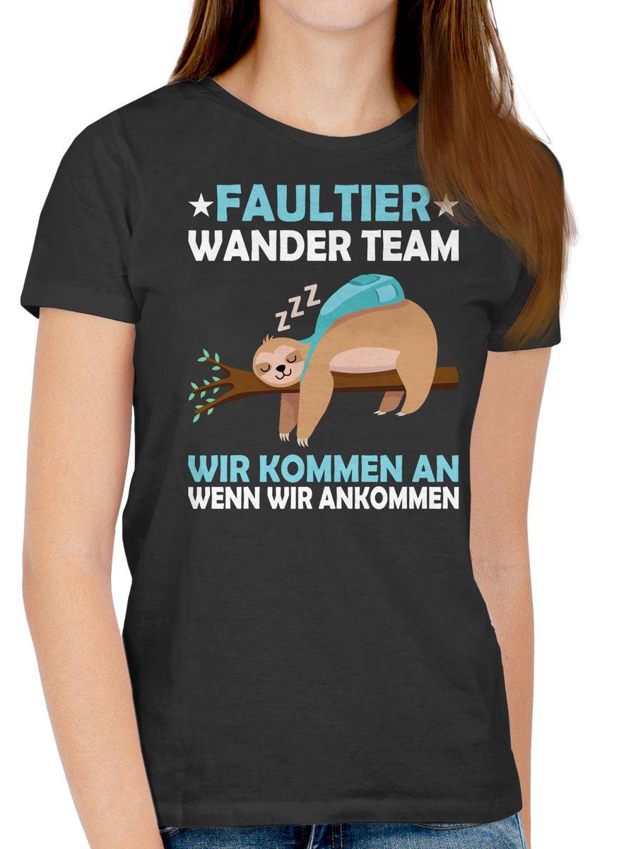 Shirtracer Faultier Wander Team: Tshirt Gym Bag Shirtracer