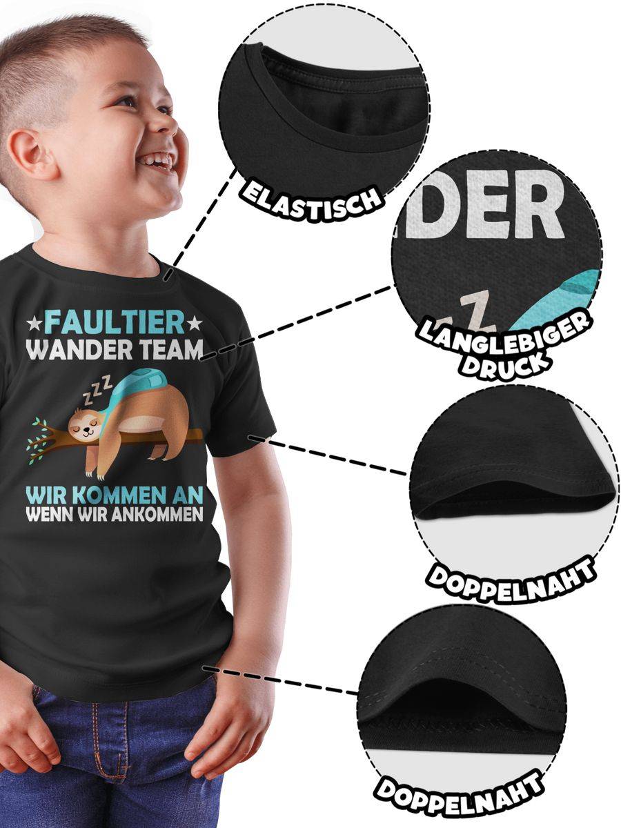 Shirtracer Faultier Wander Team: Tshirt Gym Bag Shirtracer