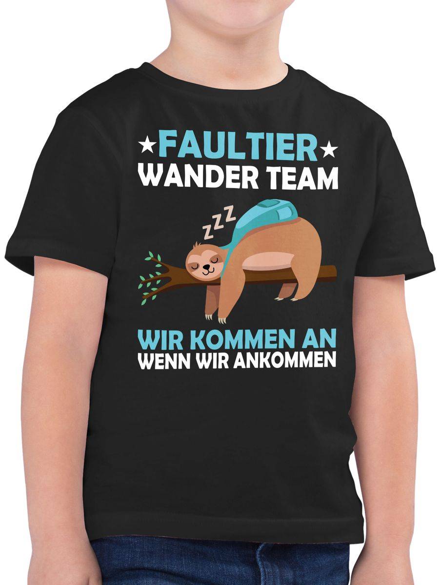 Shirtracer Faultier Wander Team: Tshirt Gym Bag Shirtracer