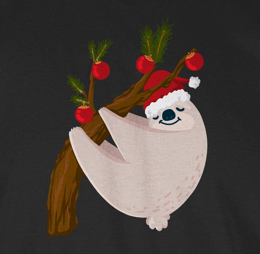 Shirtracer Faultier Weihnachten Shirts & Mehr Shirtracer