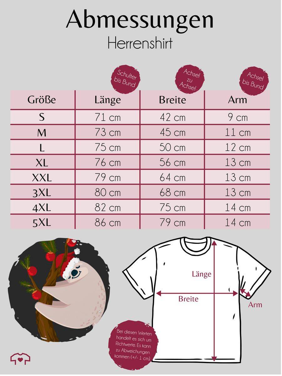 Shirtracer Faultier Weihnachten Shirts & Mehr Shirtracer